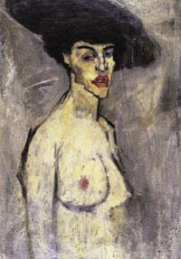  Nude with a Hat (recto)
